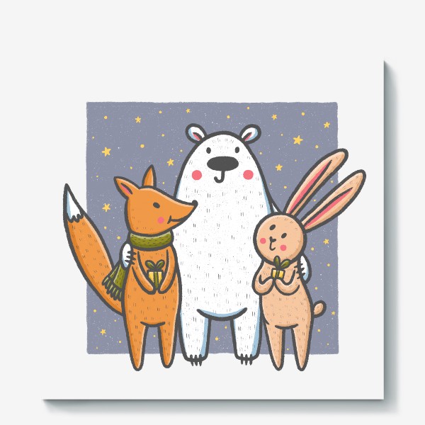 Короткие стихи про диких животных для детей: медведь, лиса, заяц